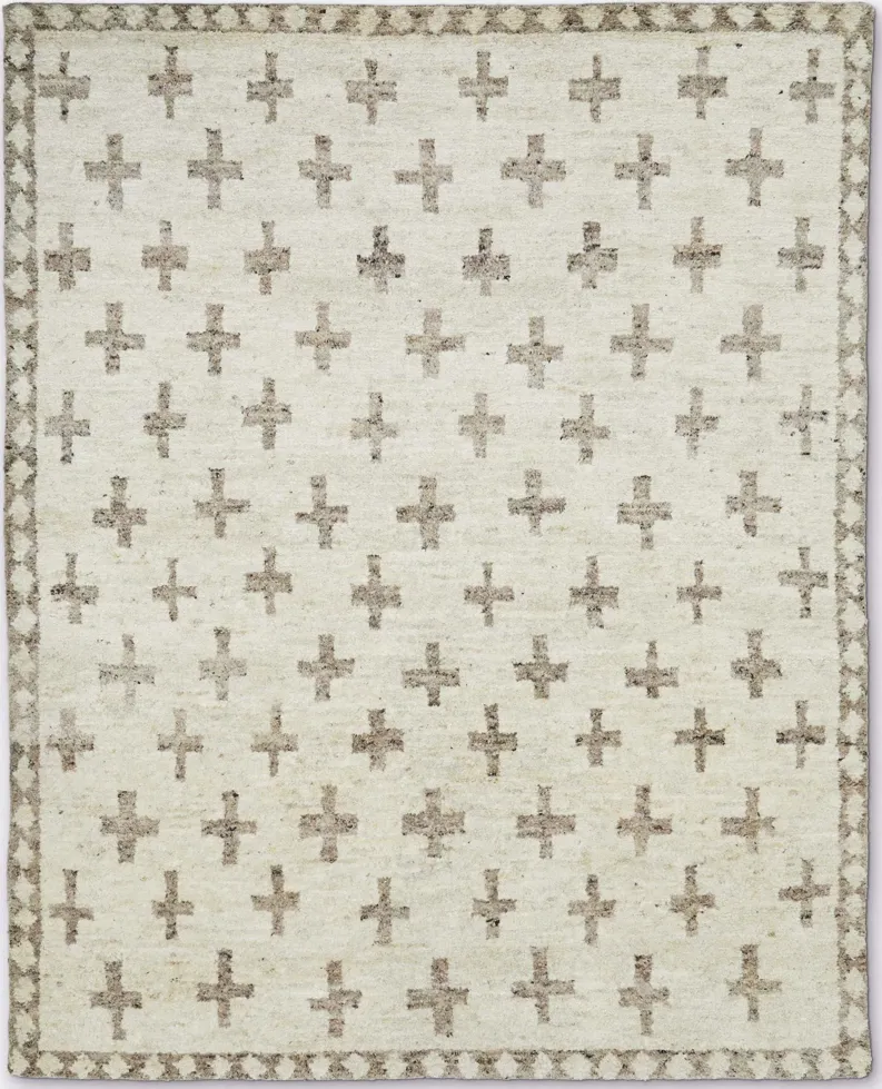Acoma Hand-Knotted Wool Rug