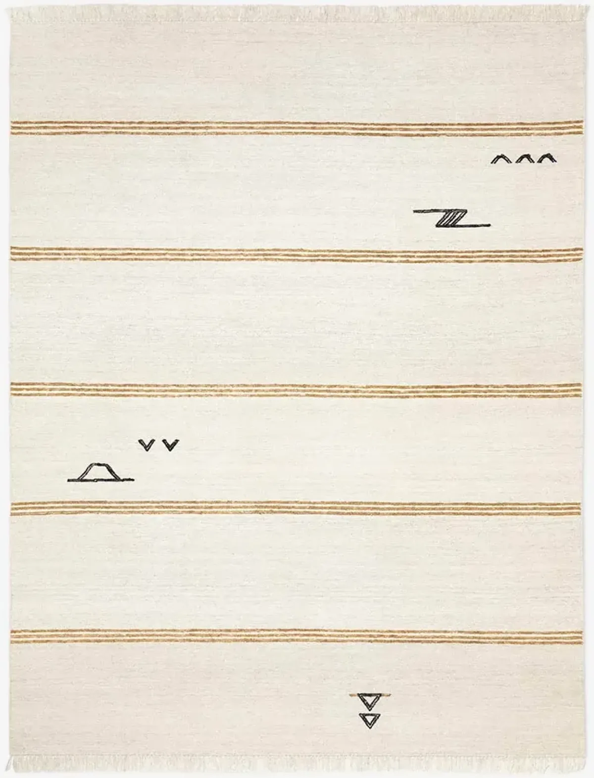 Iconic Stripe Flatweave Rug by Sarah Sherman Samuel