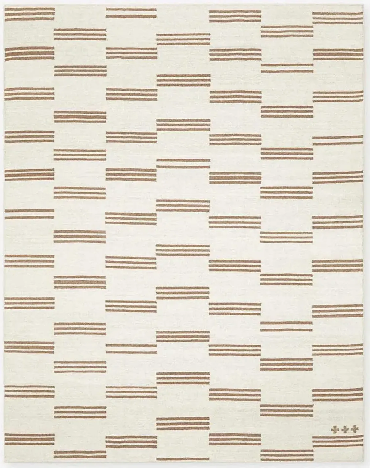 Stripe Break Flatweave Rug by Sarah Sherman Samuel