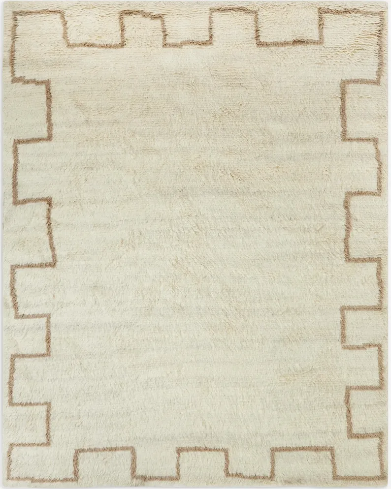 Eoin Hand-Knotted Wool Moroccan Rug