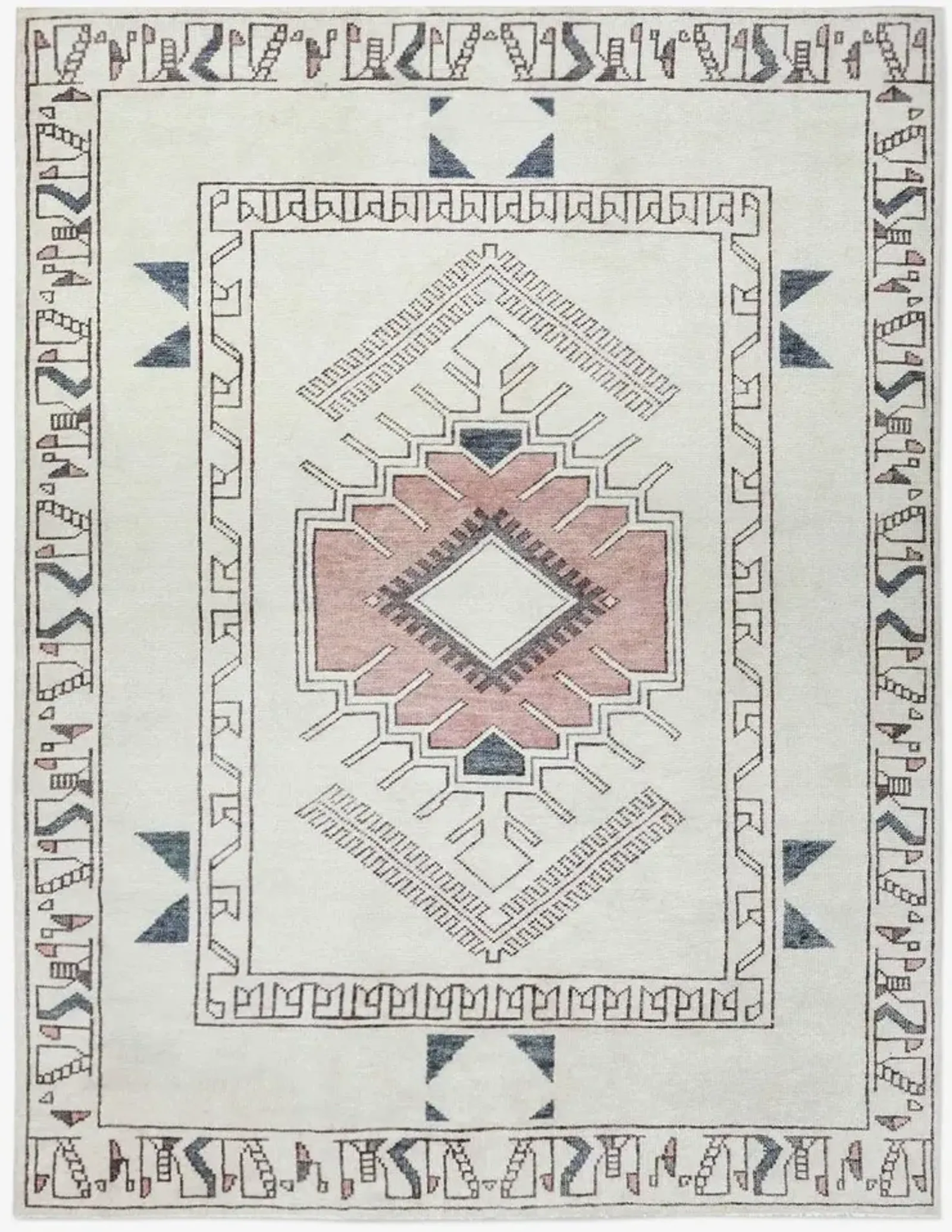 Zehra Hand-Knotted Wool Rug