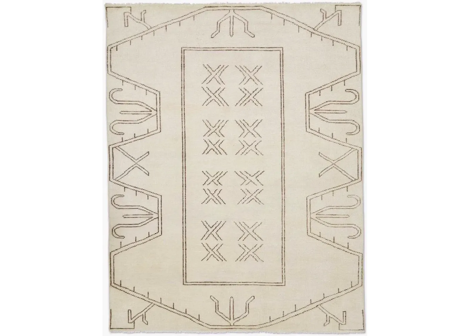 Rehya Hand-Knotted Wool Rug