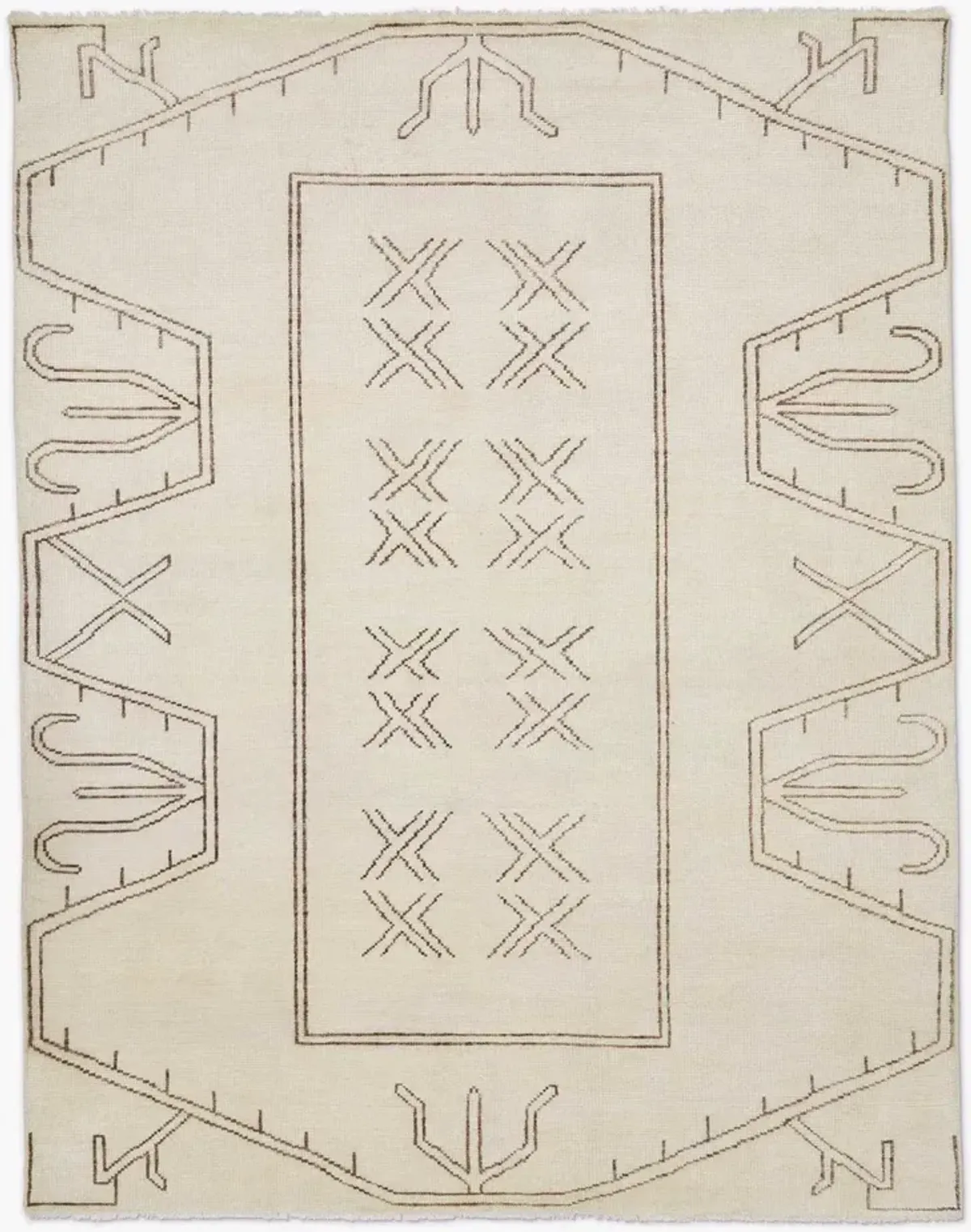 Rehya Hand-Knotted Wool Rug