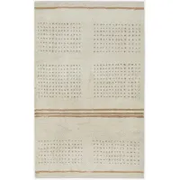 Rina Hand-Knotted Wool-Blend Moroccan Rug
