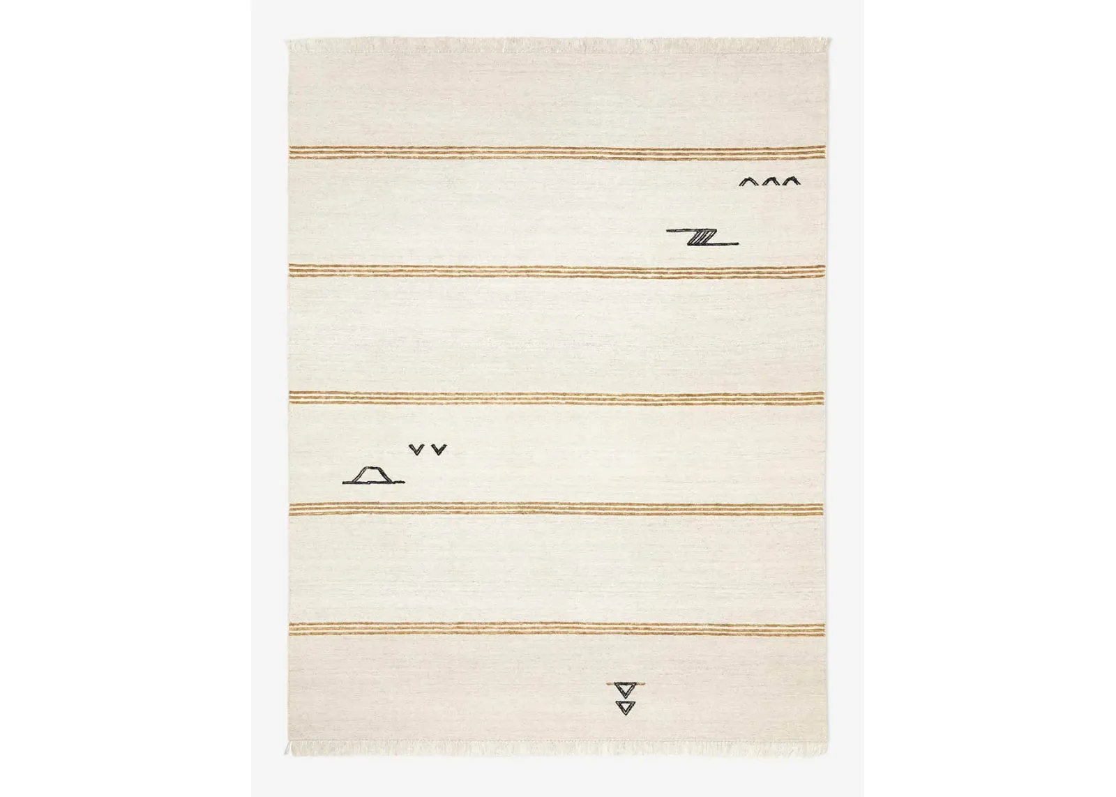 Iconic Stripe Flatweave Rug by Sarah Sherman Samuel