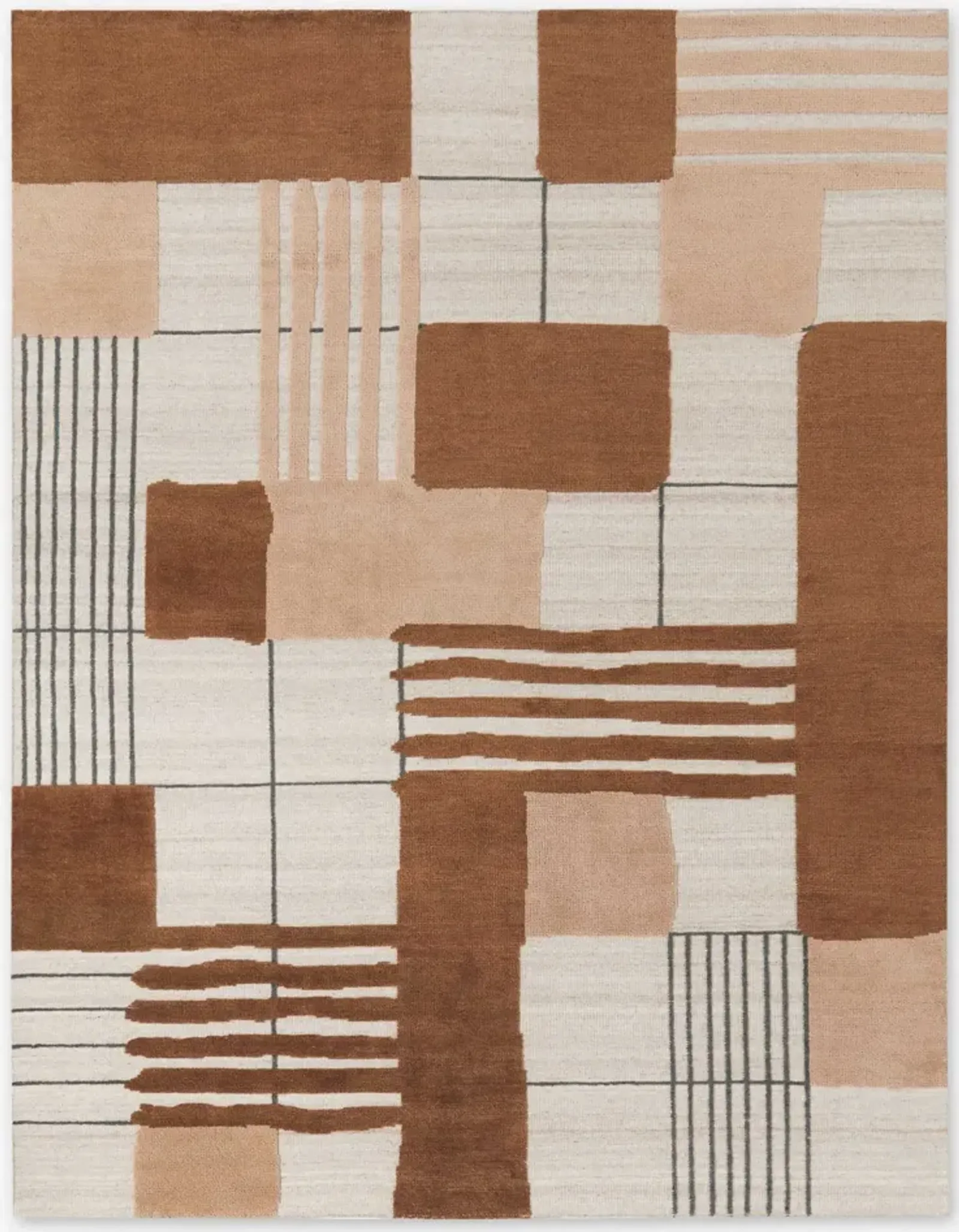 Benita Hand-Knotted Wool Rug by Nina Freudenberger