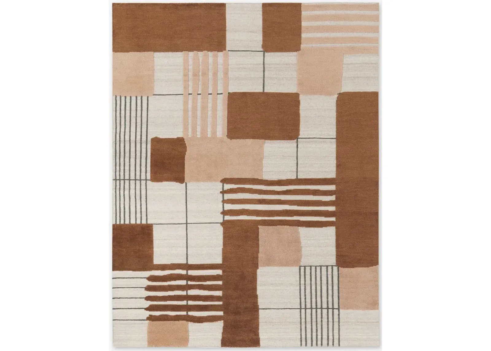 Benita Hand-Knotted Wool Rug by Nina Freudenberger