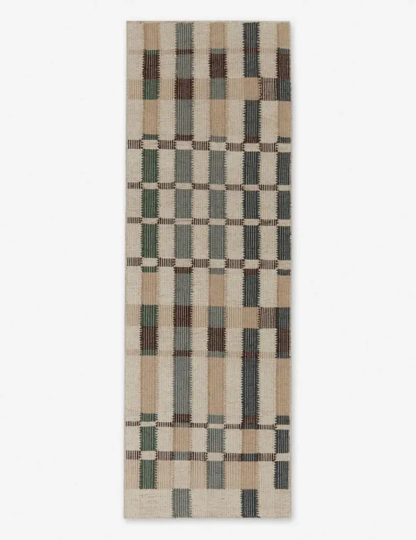 Marli Flatweave Wool Rug by Nina Freudenberger