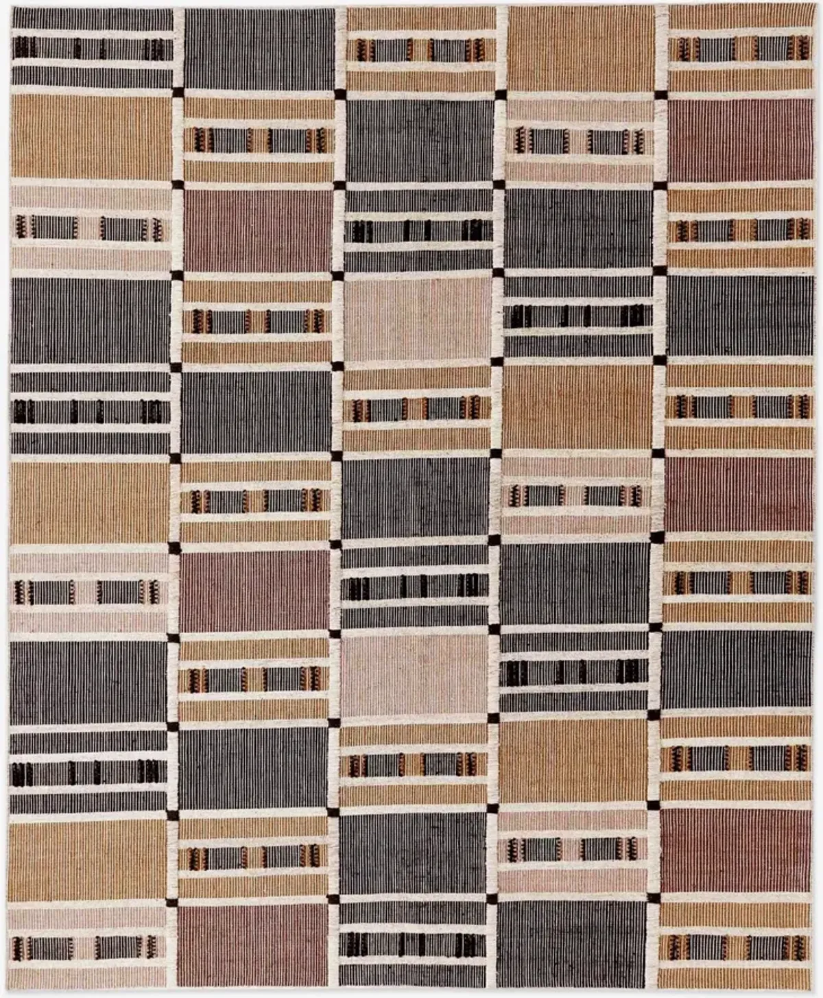 Anni Flatweave Wool Rug by Nina Freudenberger