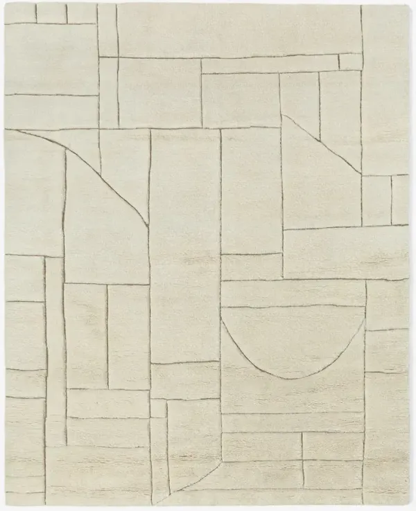 Maleena Hand-Knotted Wool Rug