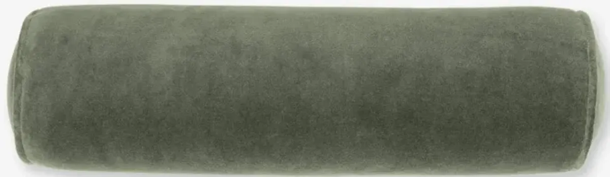 Sabine Velvet Bolster Pillow