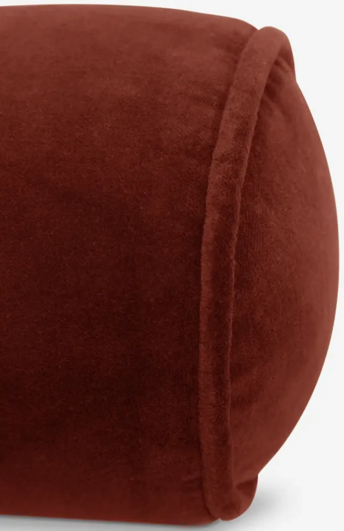 Sabine Velvet Bolster Pillow