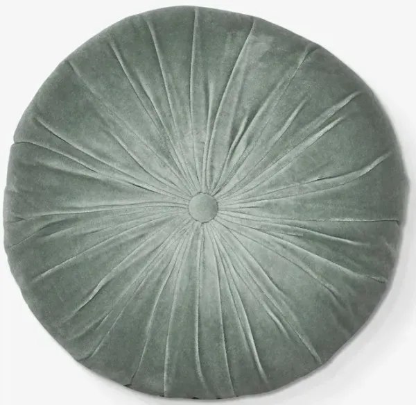 Monroe Velvet Round Pillow