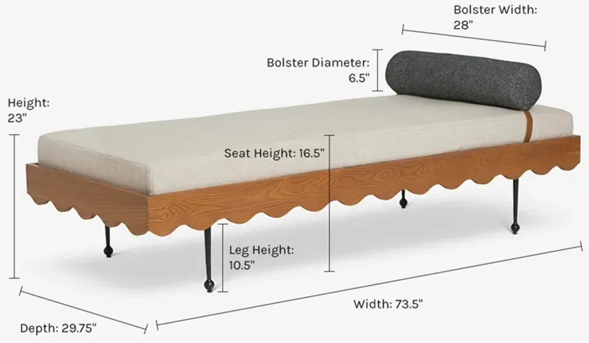 Rise Daybed by Sarah Sherman Samuel