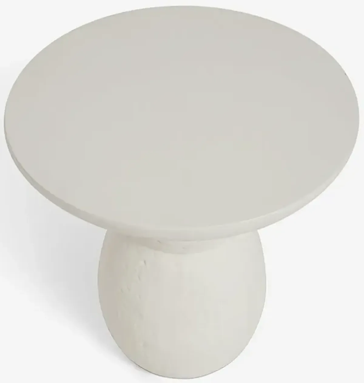 Clouded Round Side Table by Sarah Sherman Samuel