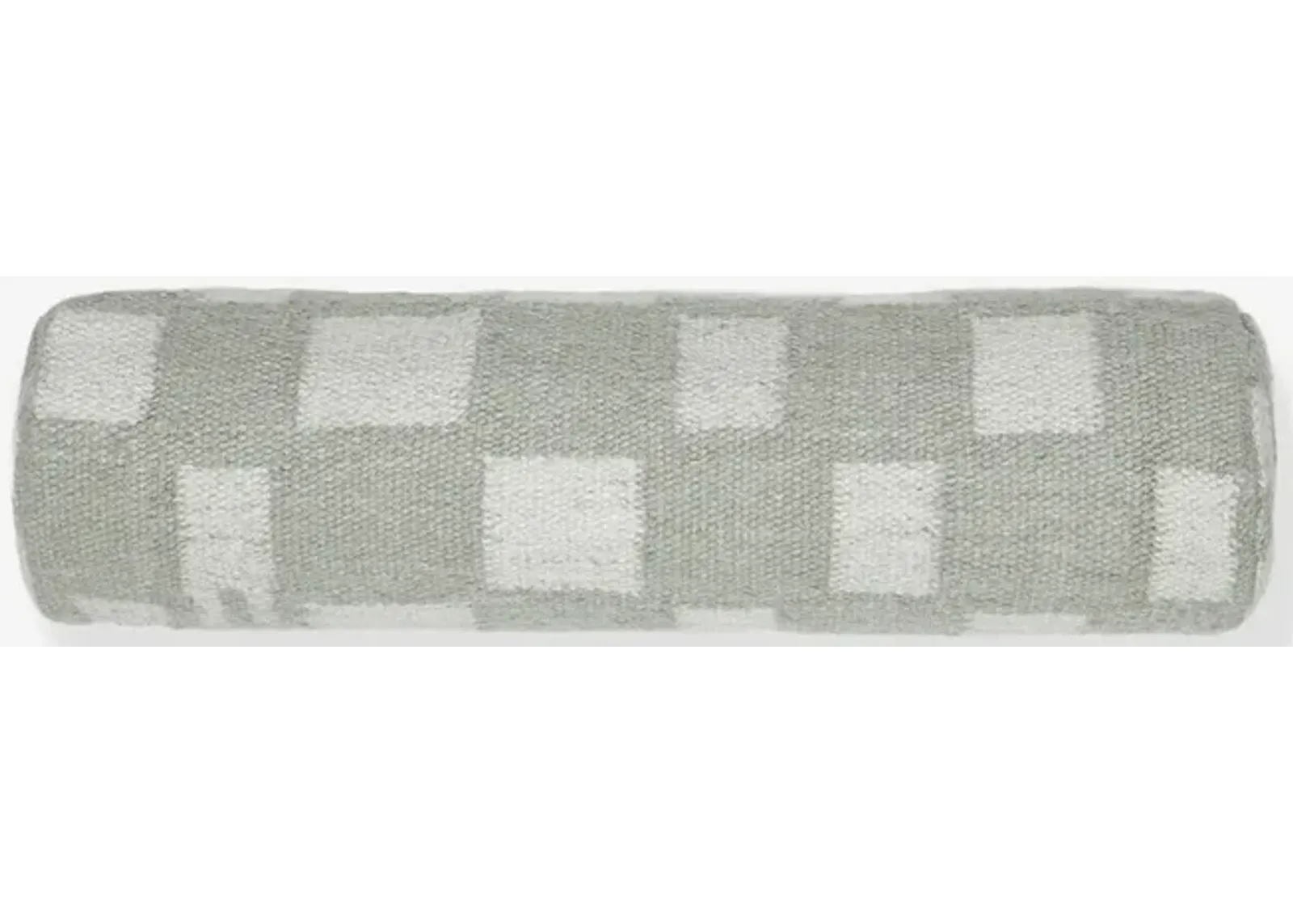 Irregular Checkerboard Bolster Pillow by Sarah Sherman Samuel