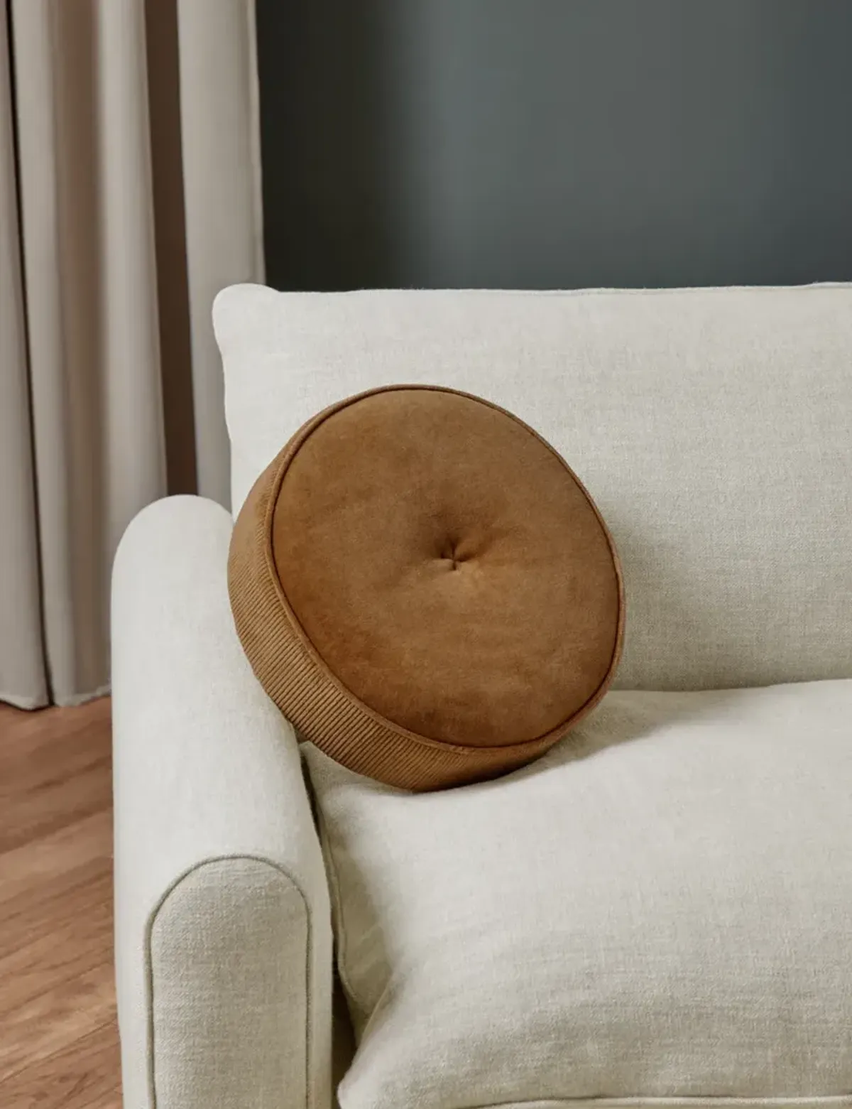 Velvet Disc Pillow by Sarah Sherman Samuel