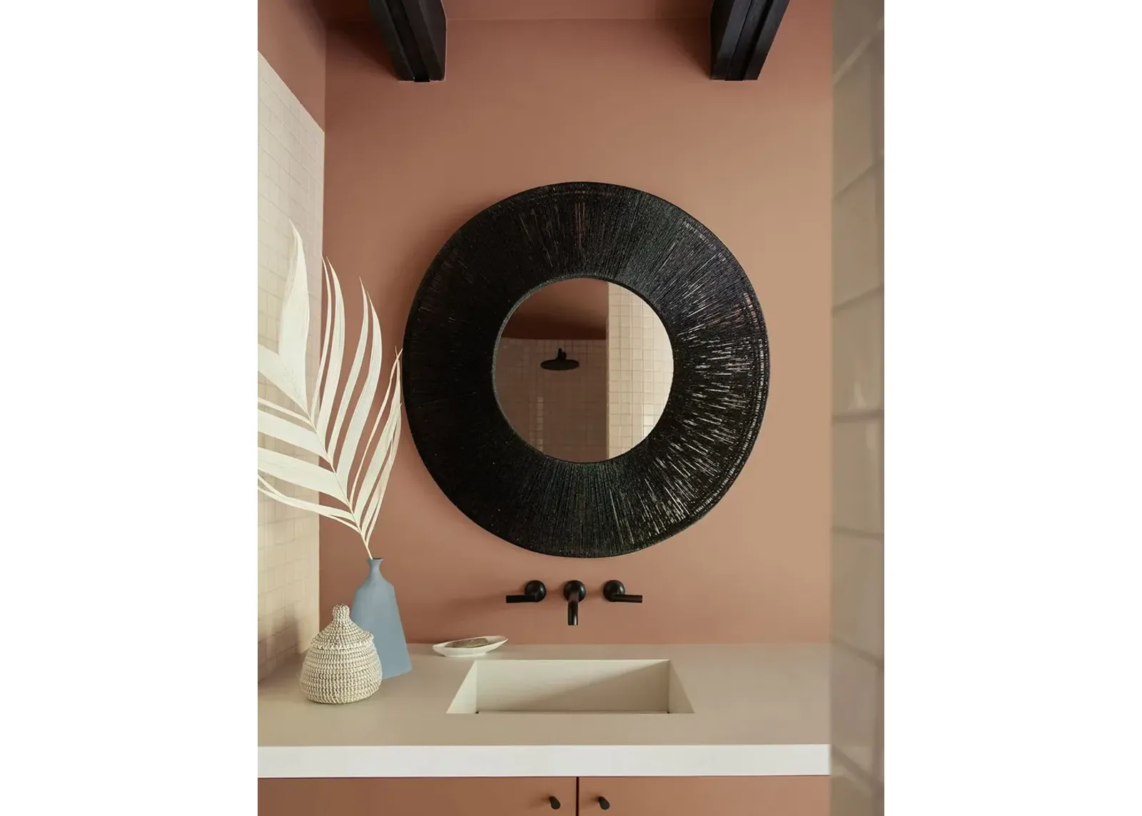 Carlotta Round Mirror