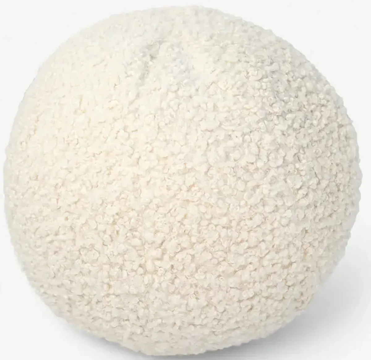 Bouclé Ball Pillow by Sarah Sherman Samuel