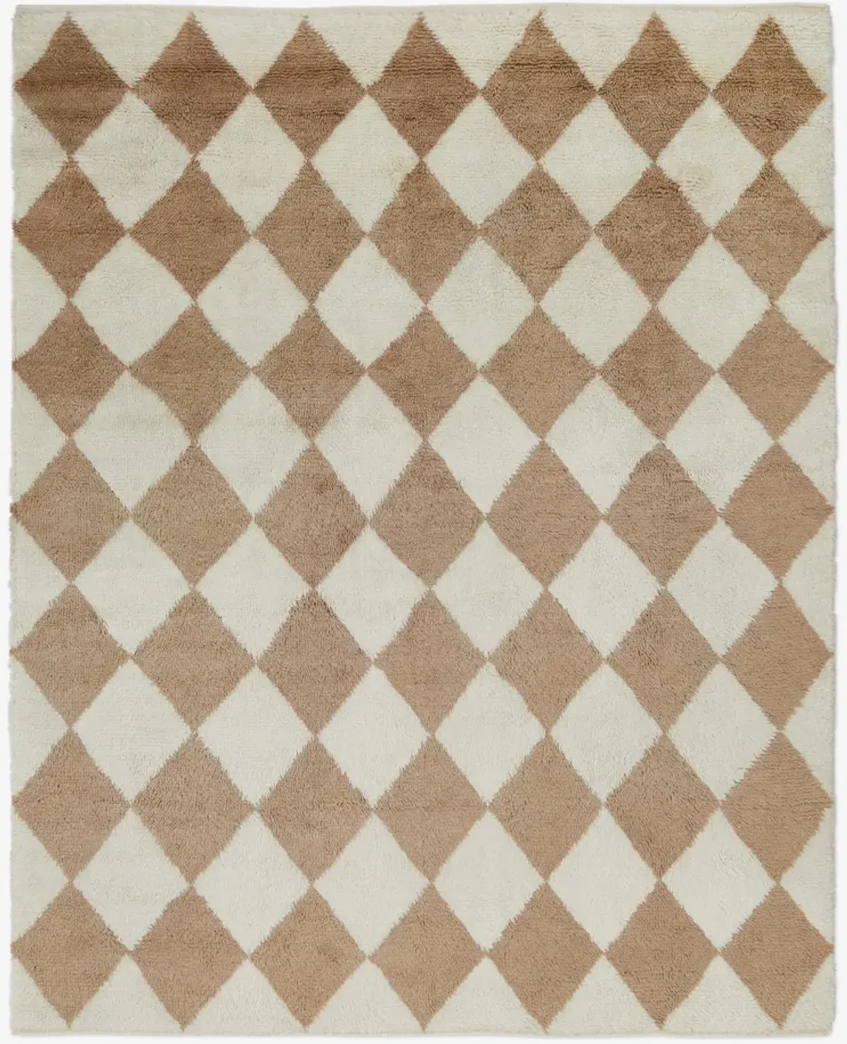 Cariad Hand-Knotted Wool Moroccan Shag Rug