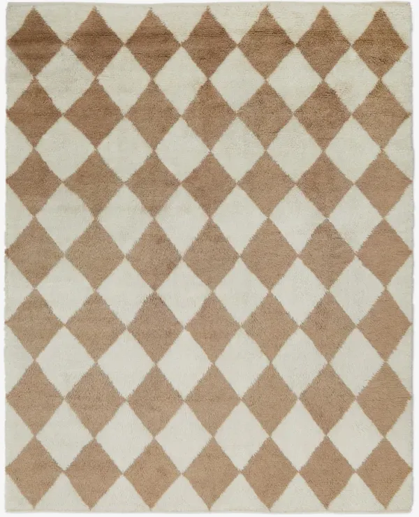 Cariad Hand-Knotted Wool Moroccan Shag Rug