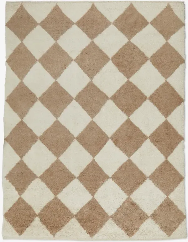 Cariad Hand-Knotted Wool Moroccan Shag Rug