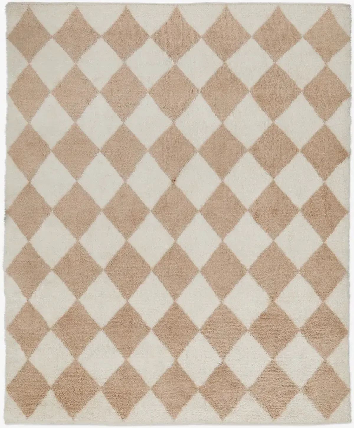 Cariad Hand-Knotted Wool Moroccan Shag Rug