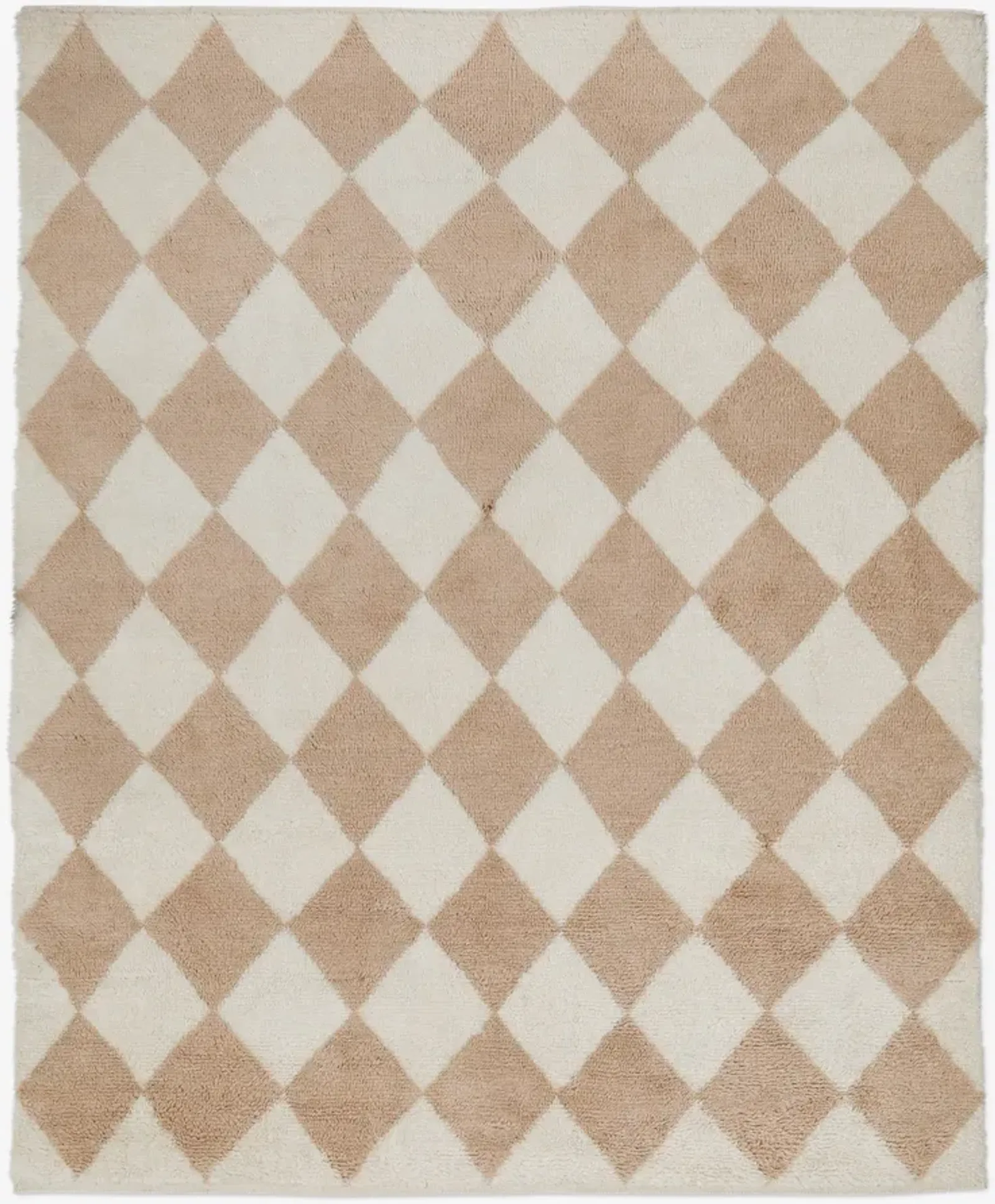 Cariad Hand-Knotted Wool Moroccan Shag Rug