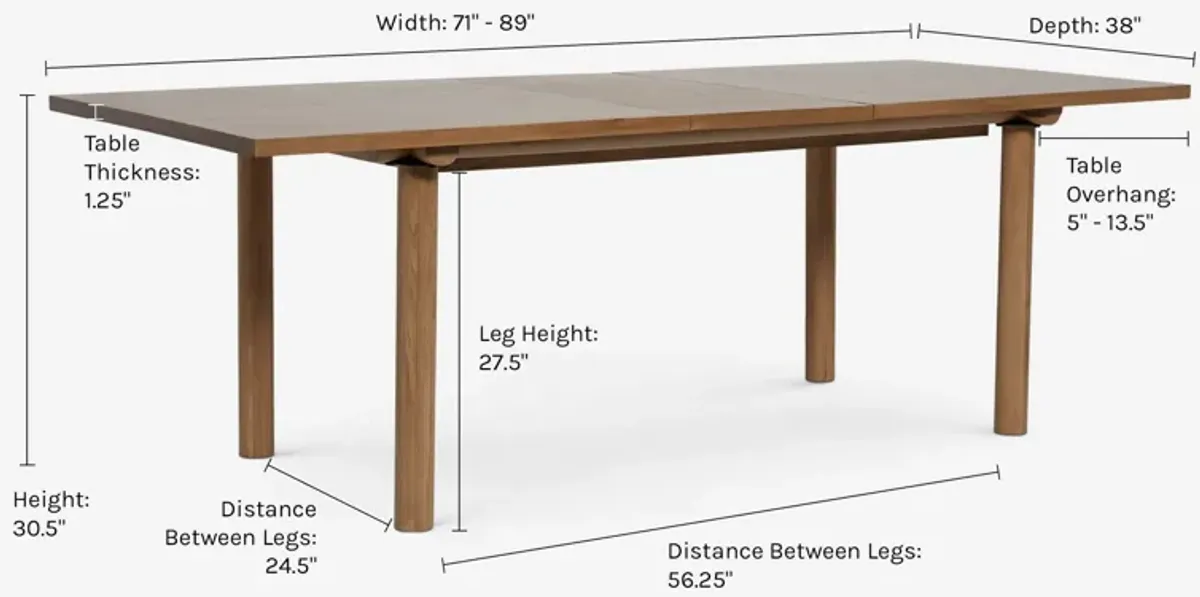 Hewitt Extendable Dining Table