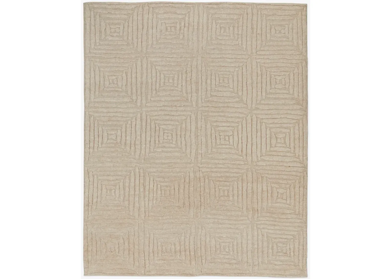 Metz Hand-Knotted Wool Rug