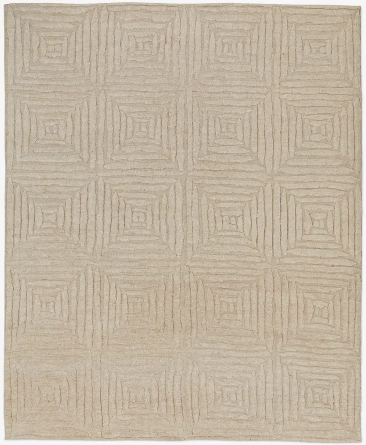 Metz Hand-Knotted Wool Rug