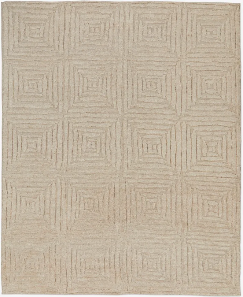 Metz Hand-Knotted Wool Rug