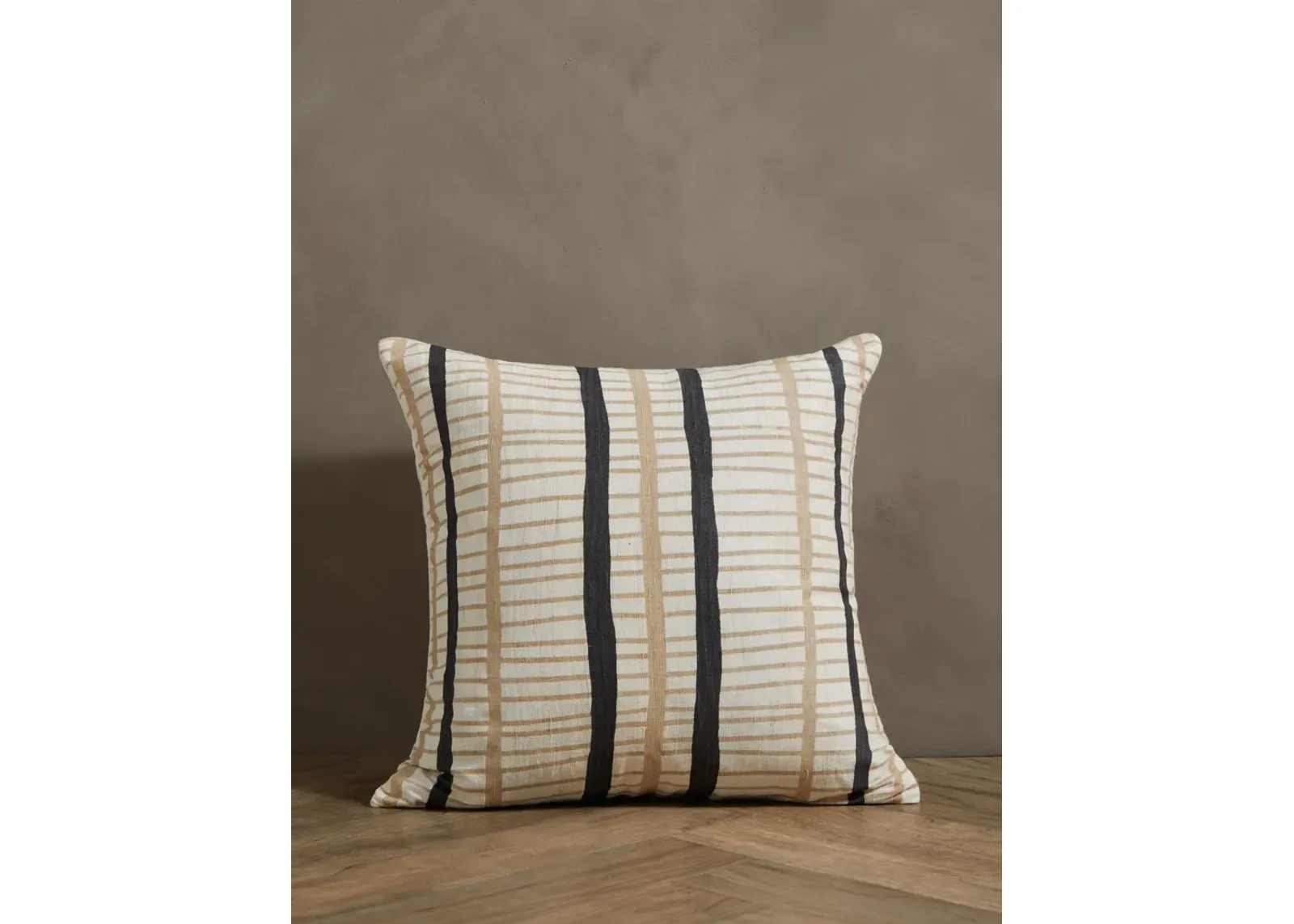 Channel Silk Pillow by Hadiya Williams