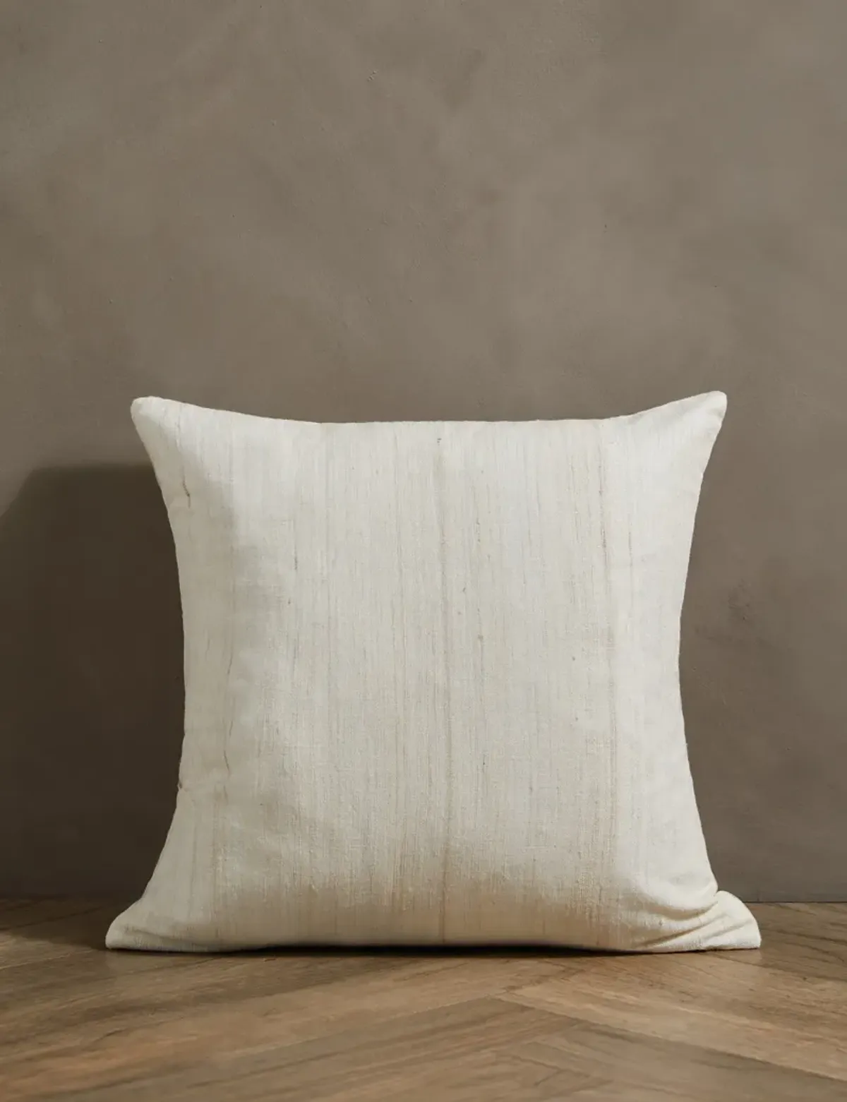 Chute Silk Pillow Natural by Hadiya Williams