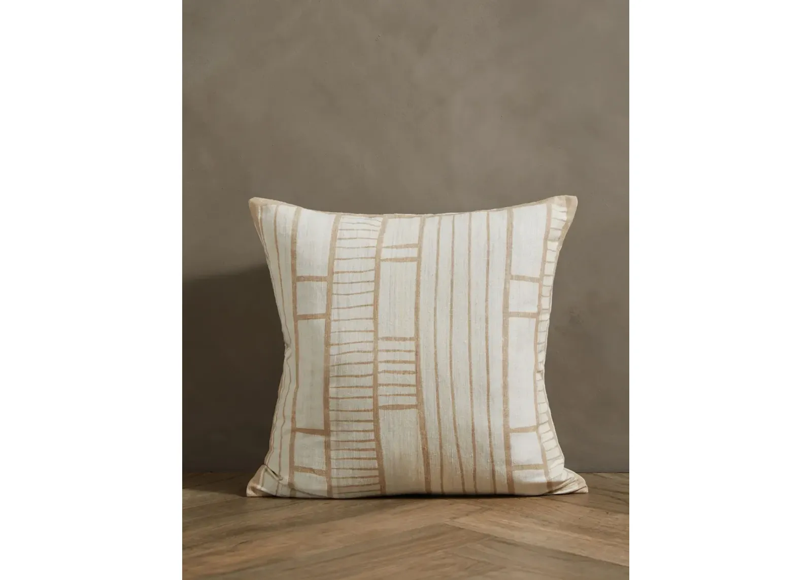 Chute Silk Pillow Natural by Hadiya Williams