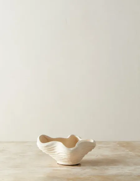 Wrinkle Decorative Bowl by Sarah Sherman Samuel