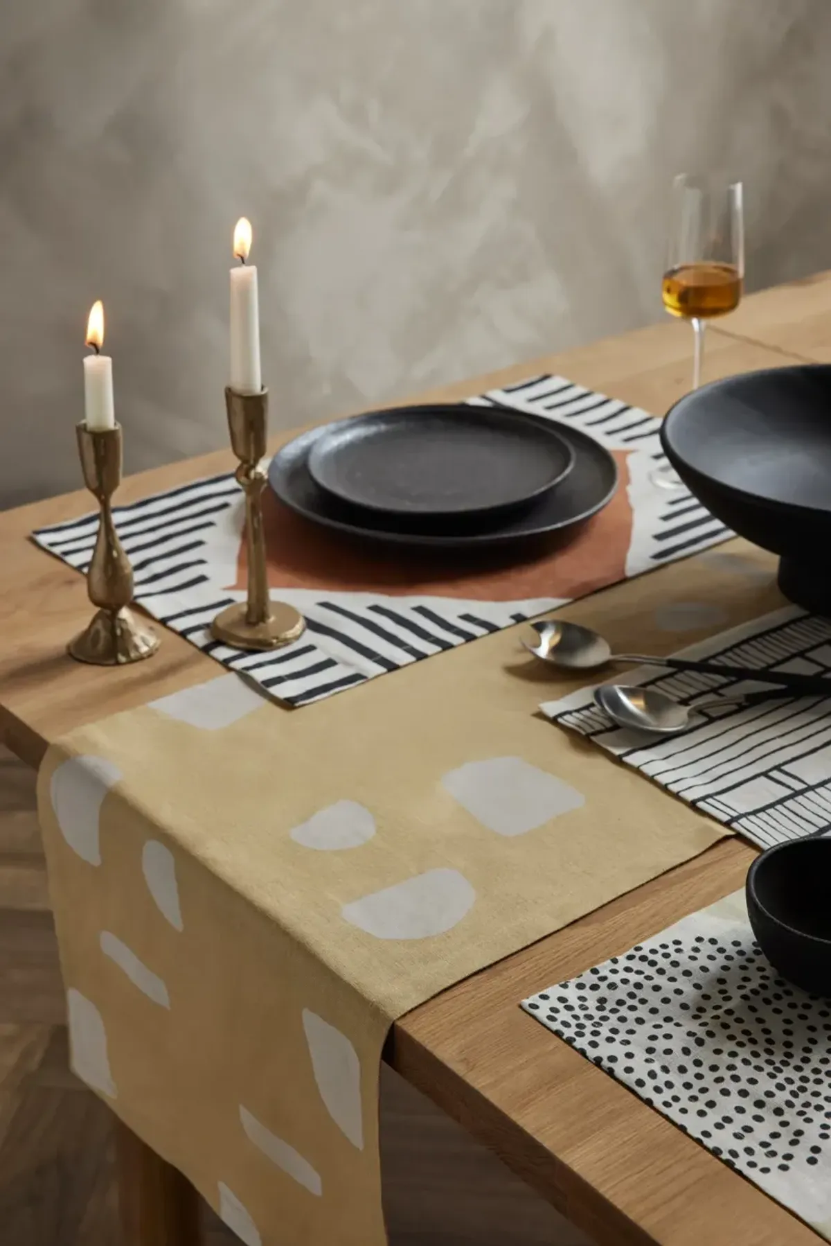 Meridian Linen Placemats by Hadiya Williams