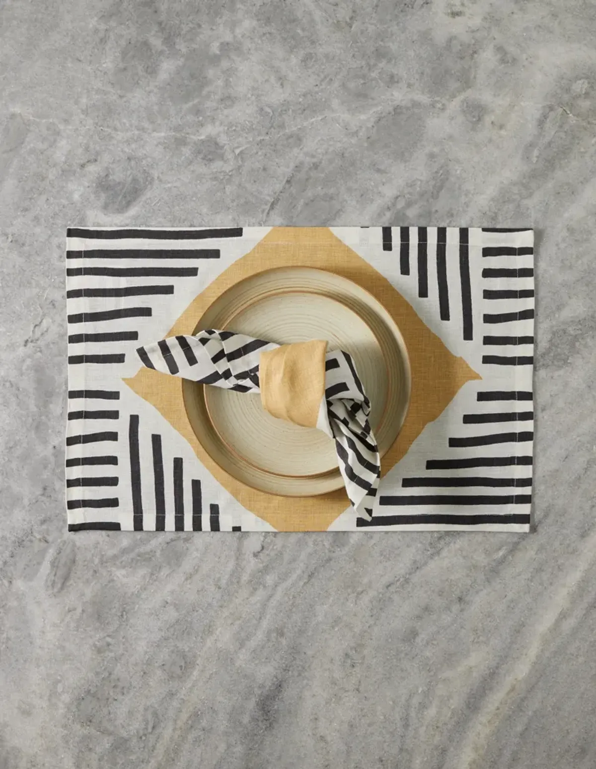 Meridian Linen Placemats by Hadiya Williams