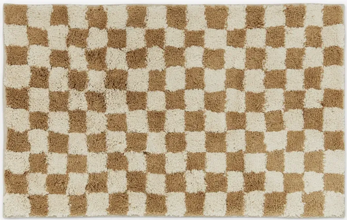 Checkerboard Bath Mat by Sarah Sherman Samuel