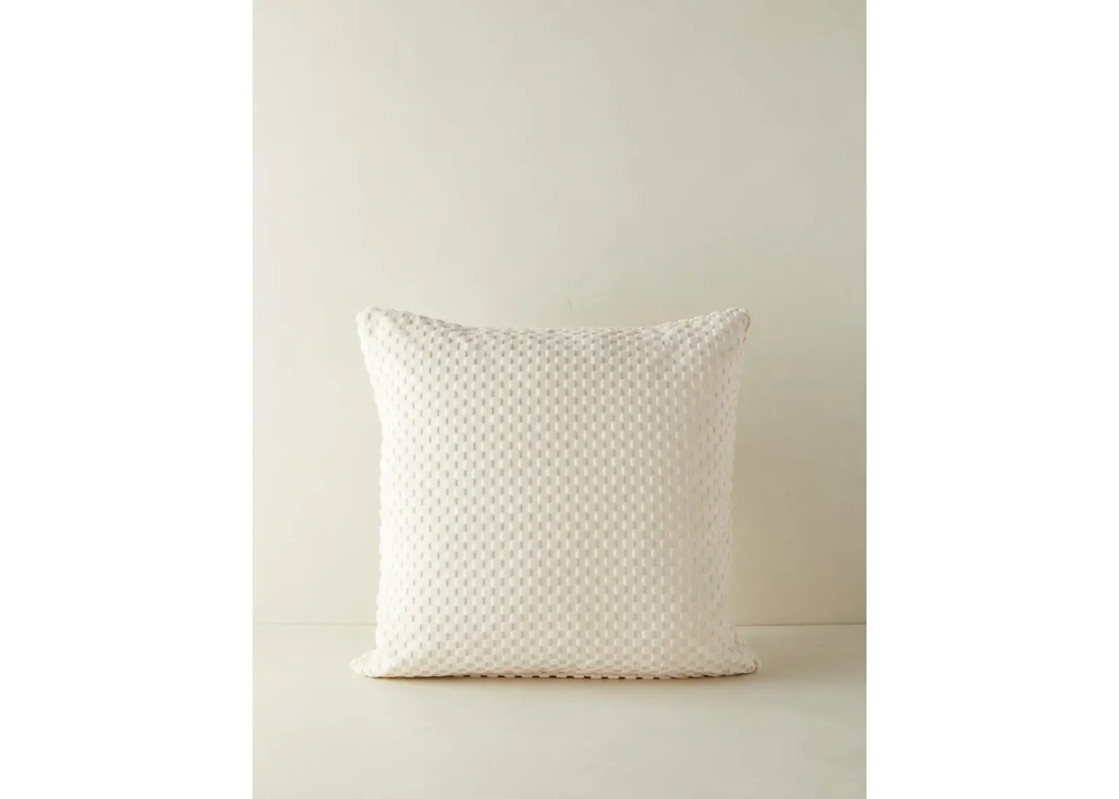 Hi-Lo Checker Velvet Pillow by Sarah Sherman Samuel