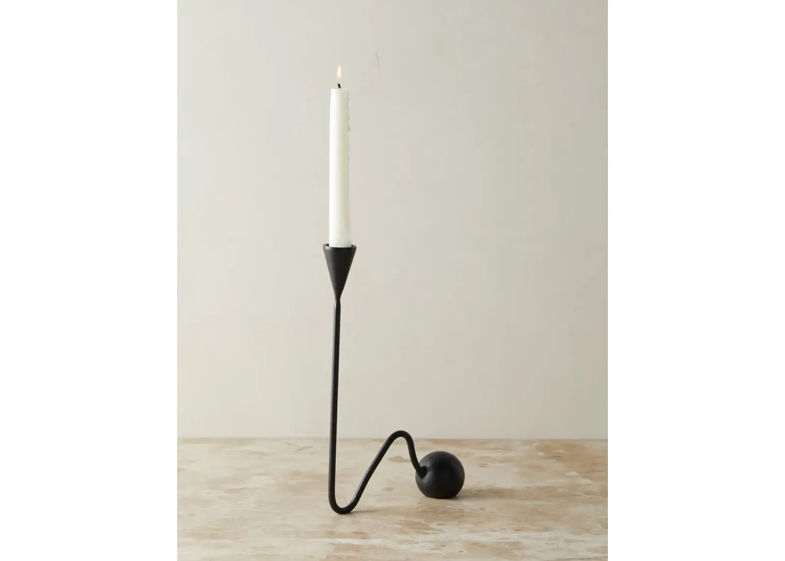 Orb Candlestick by Sarah Sherman Samuel