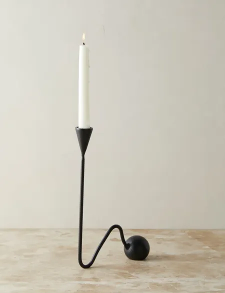 Orb Candlestick by Sarah Sherman Samuel