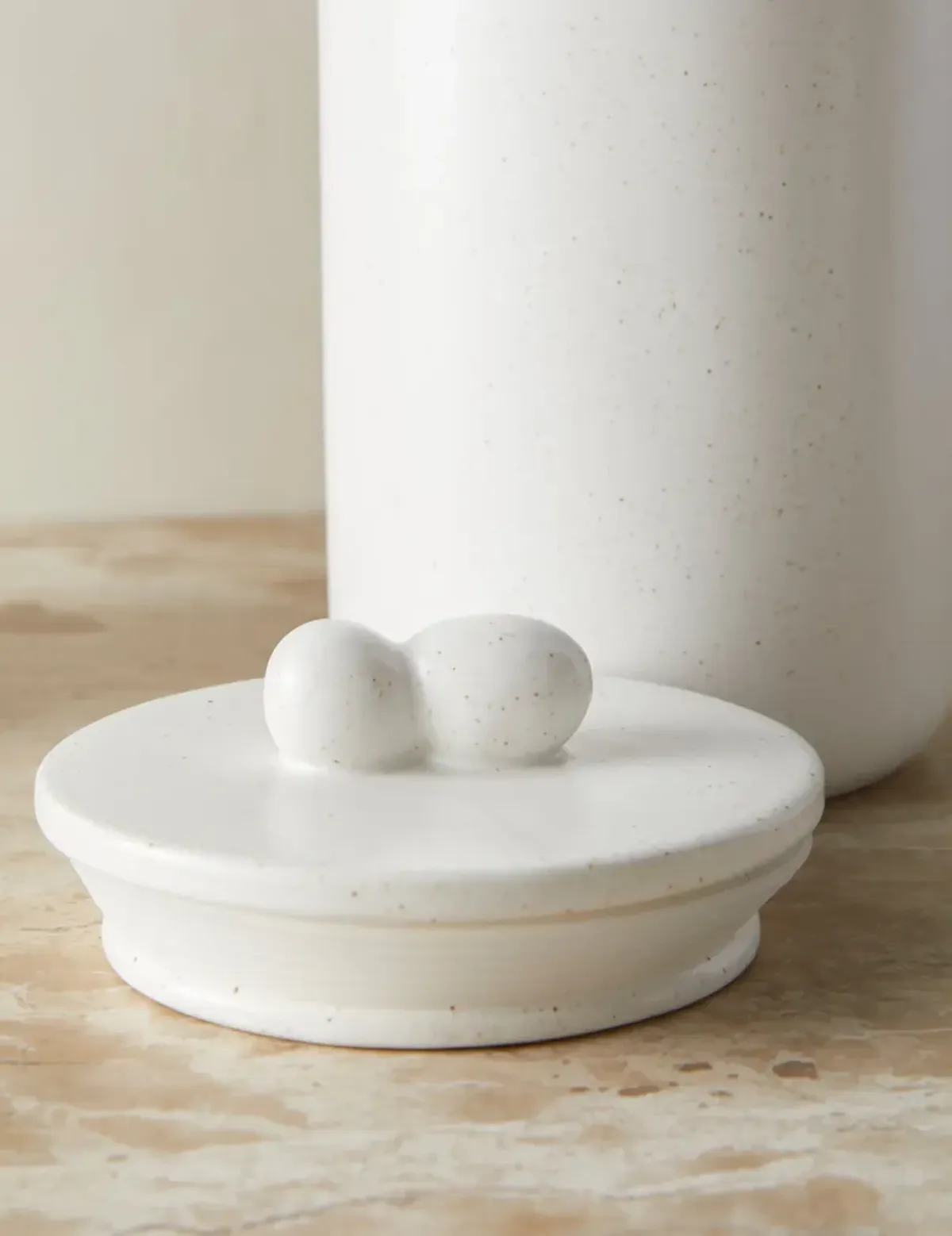 Shapeshifter Ceramic Canister (Set of 2) by Sarah Sherman Samuel