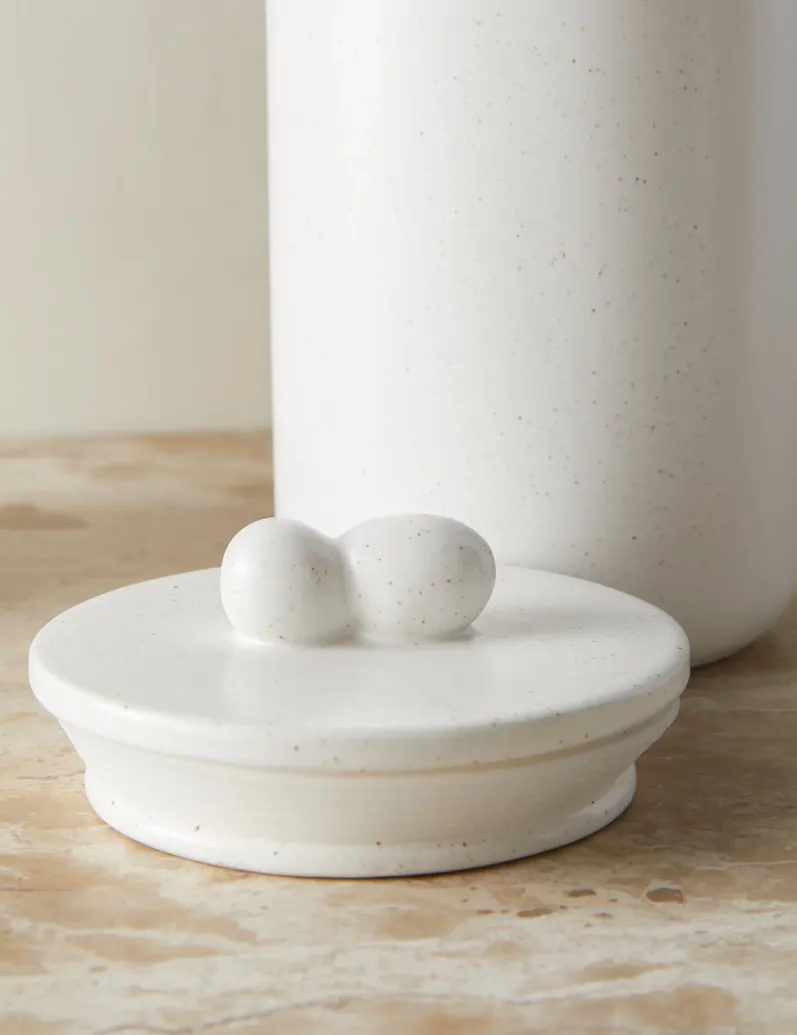 Shapeshifter Ceramic Canister (Set of 2) by Sarah Sherman Samuel