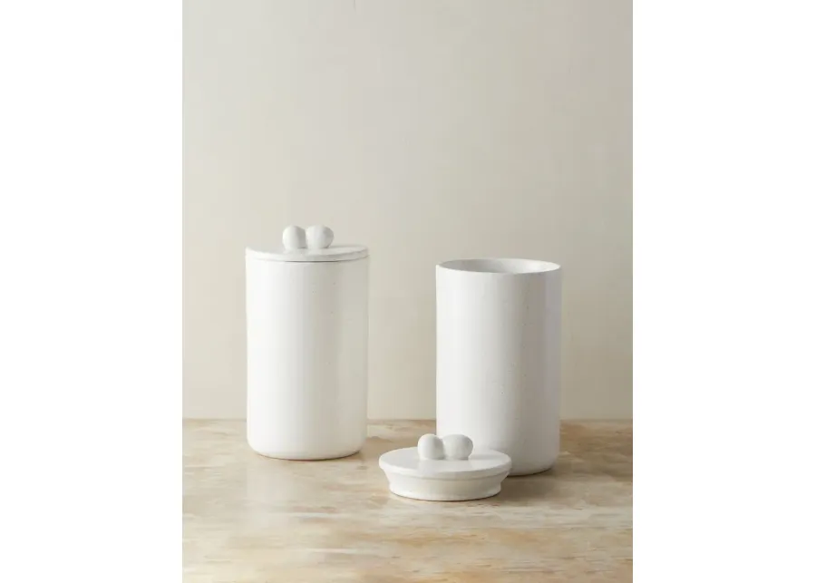 Shapeshifter Ceramic Canister (Set of 2) by Sarah Sherman Samuel