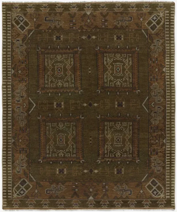 Tahj Hand-Knotted Wool Rug