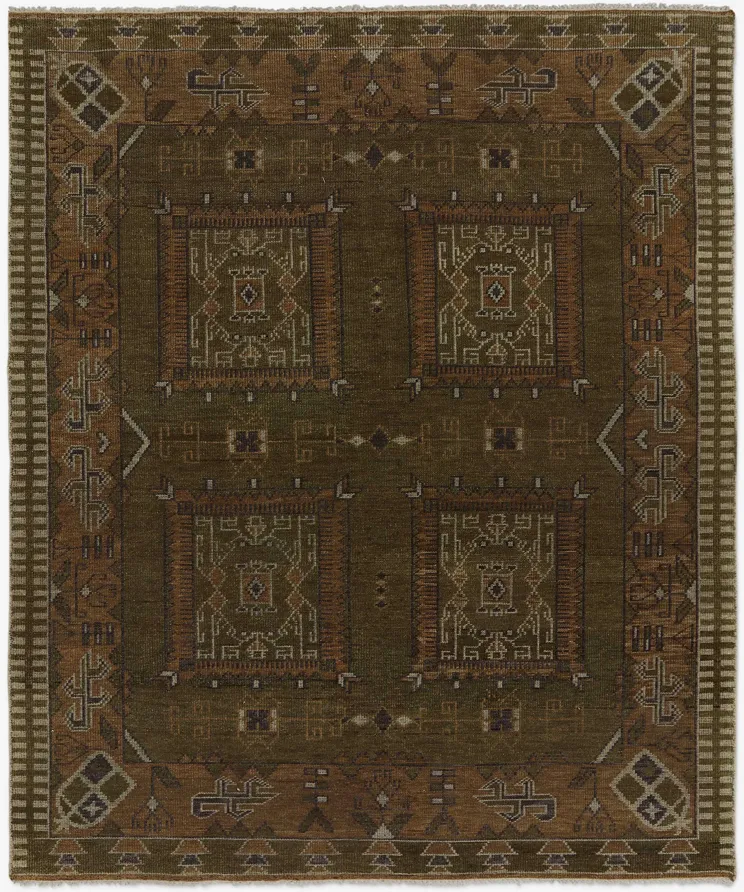 Tahj Hand-Knotted Wool Rug