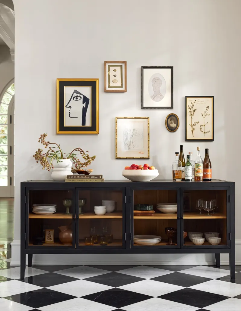 Morey Curio Sideboard