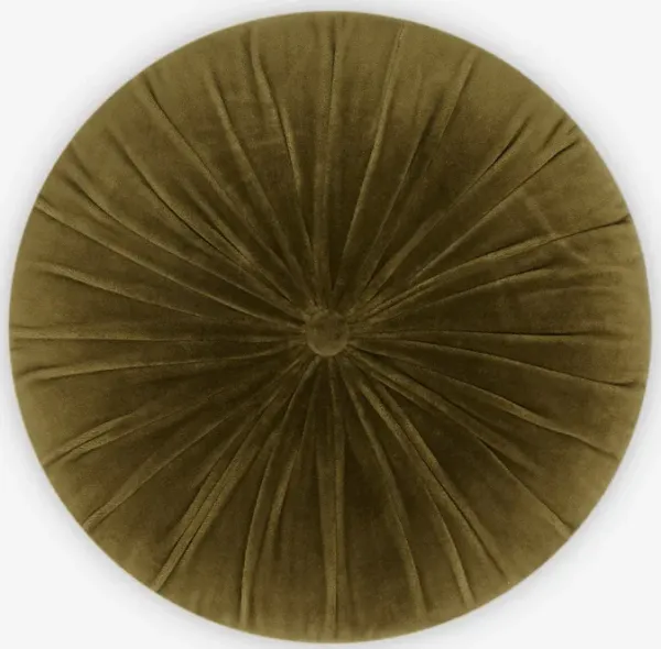 Monroe Velvet Round Pillow