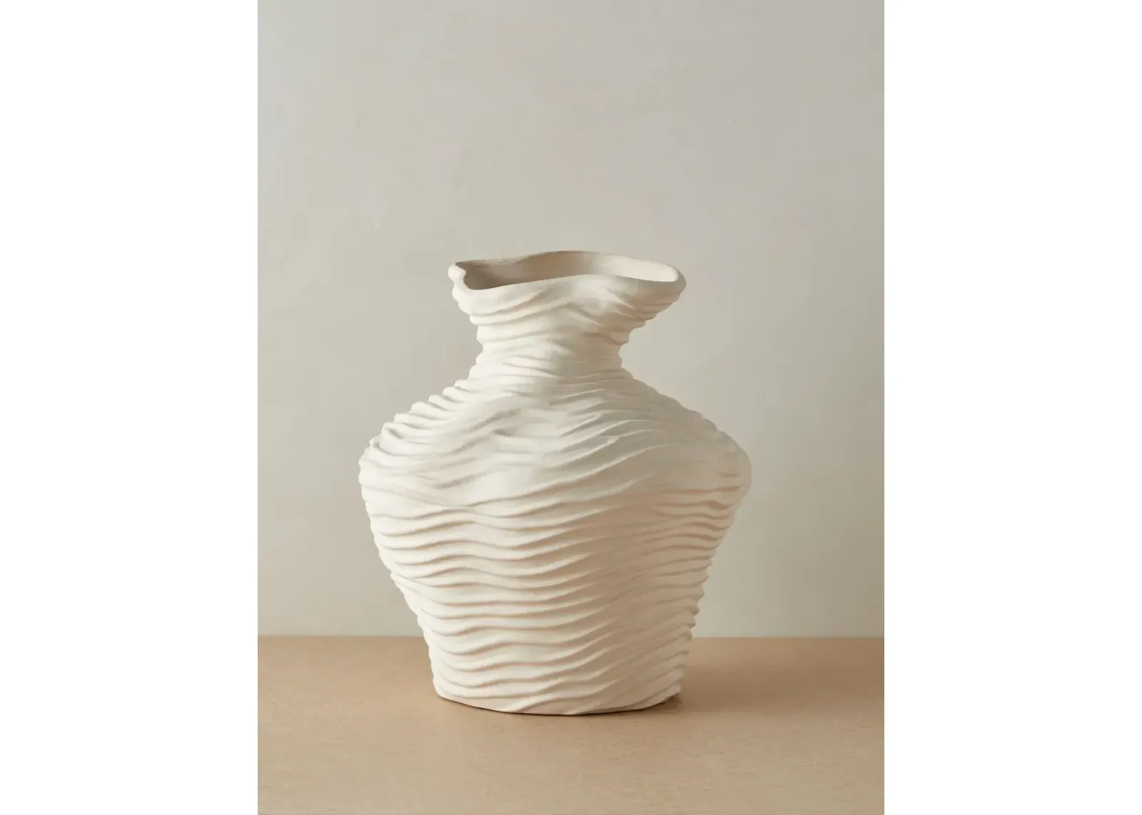 Wrinkle Vase by Sarah Sherman Samuel